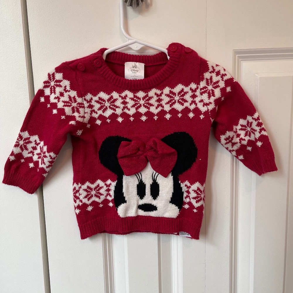 Disney Baby Minnie Sweater 6-9M